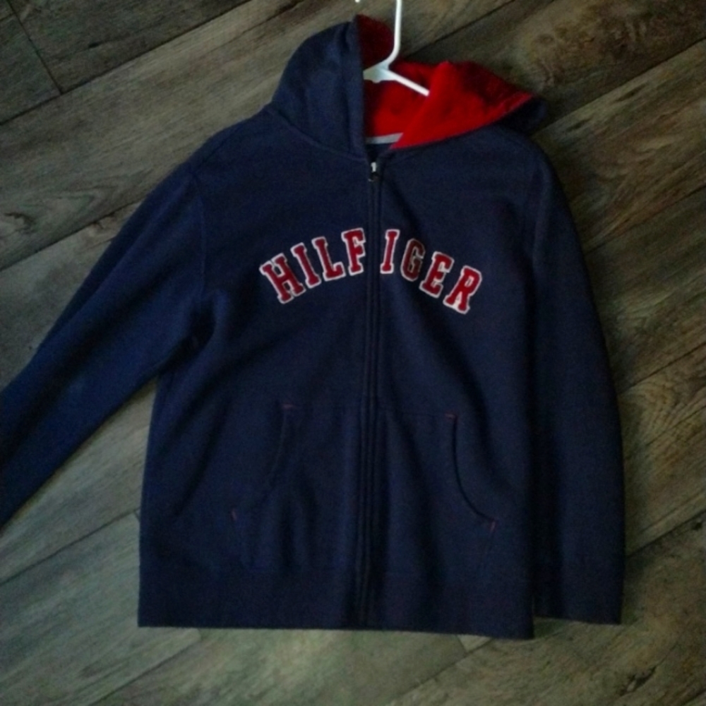 TOMMY HILFIGER Navy Blue zip up